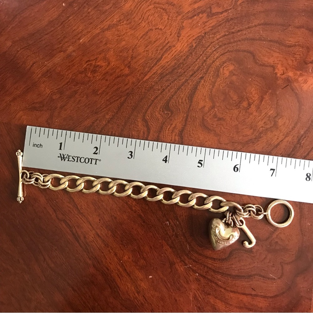 Bracelet Juicy Couture Y2K puffy heart toggle bracelet - Picture 4 of 6